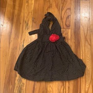 Handmade halter dress